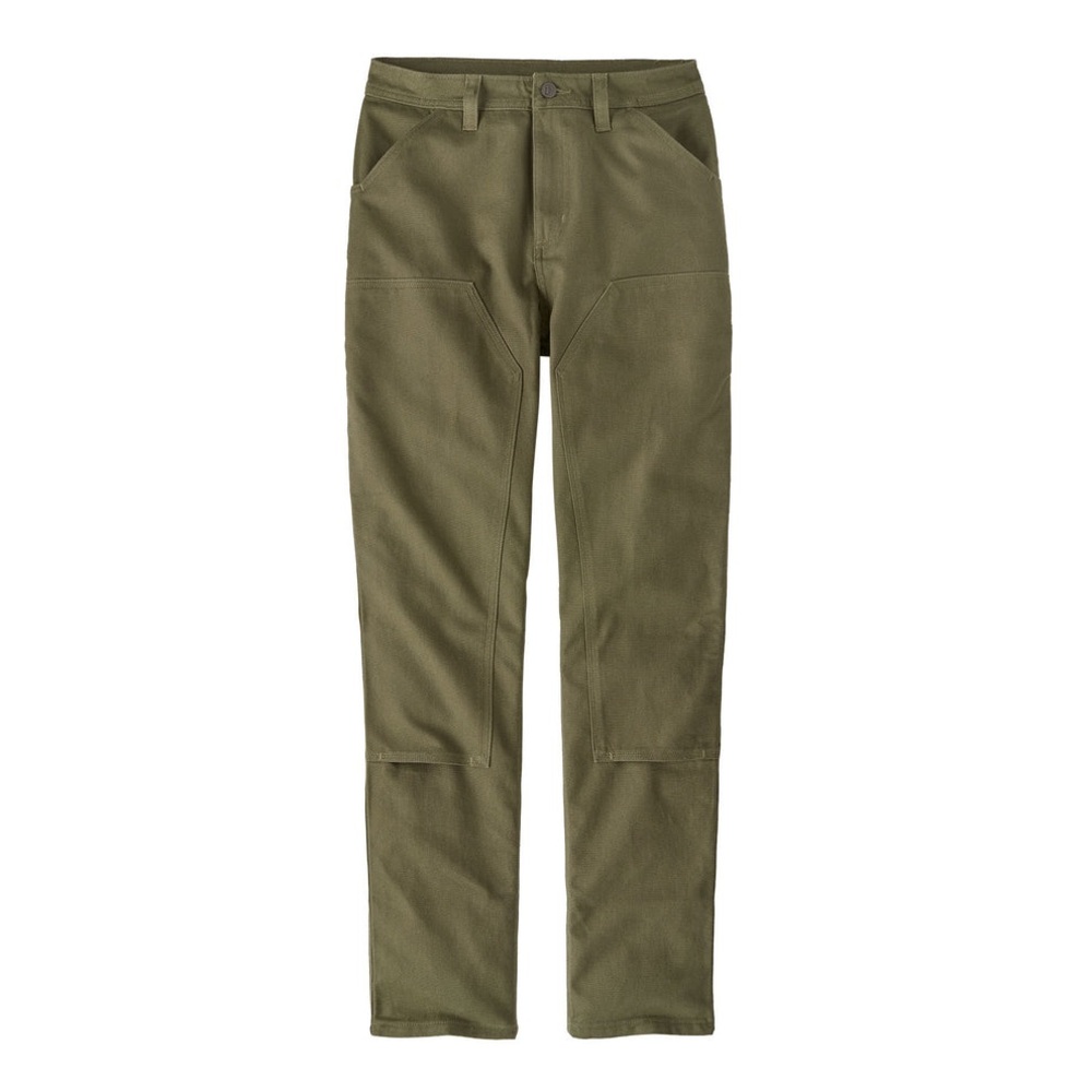 NWT Patagonia Worn Wear Slim All Seasons Hemp Pants Olive Green Size 10 Long